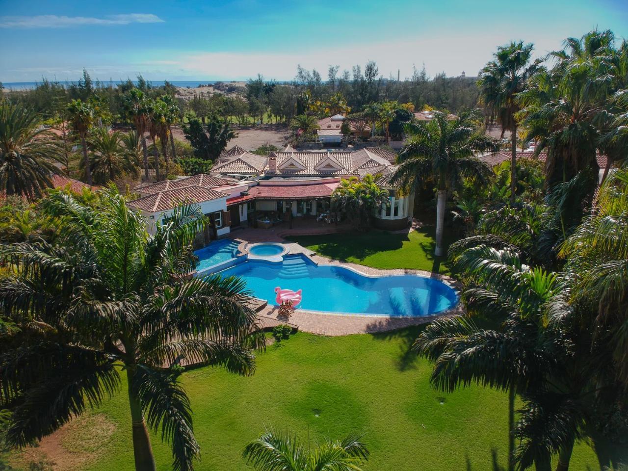 Maspalomas Golfside Luxury Villa San Bartolomé Exterior foto